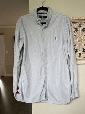 Ralph Lauren striped oxford shirt Men's size L